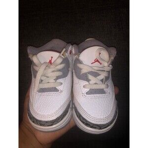 Nike Air Jordan 3 Retro (TD) ‘Fire Red’ Toddler Size 4C DM0968-160